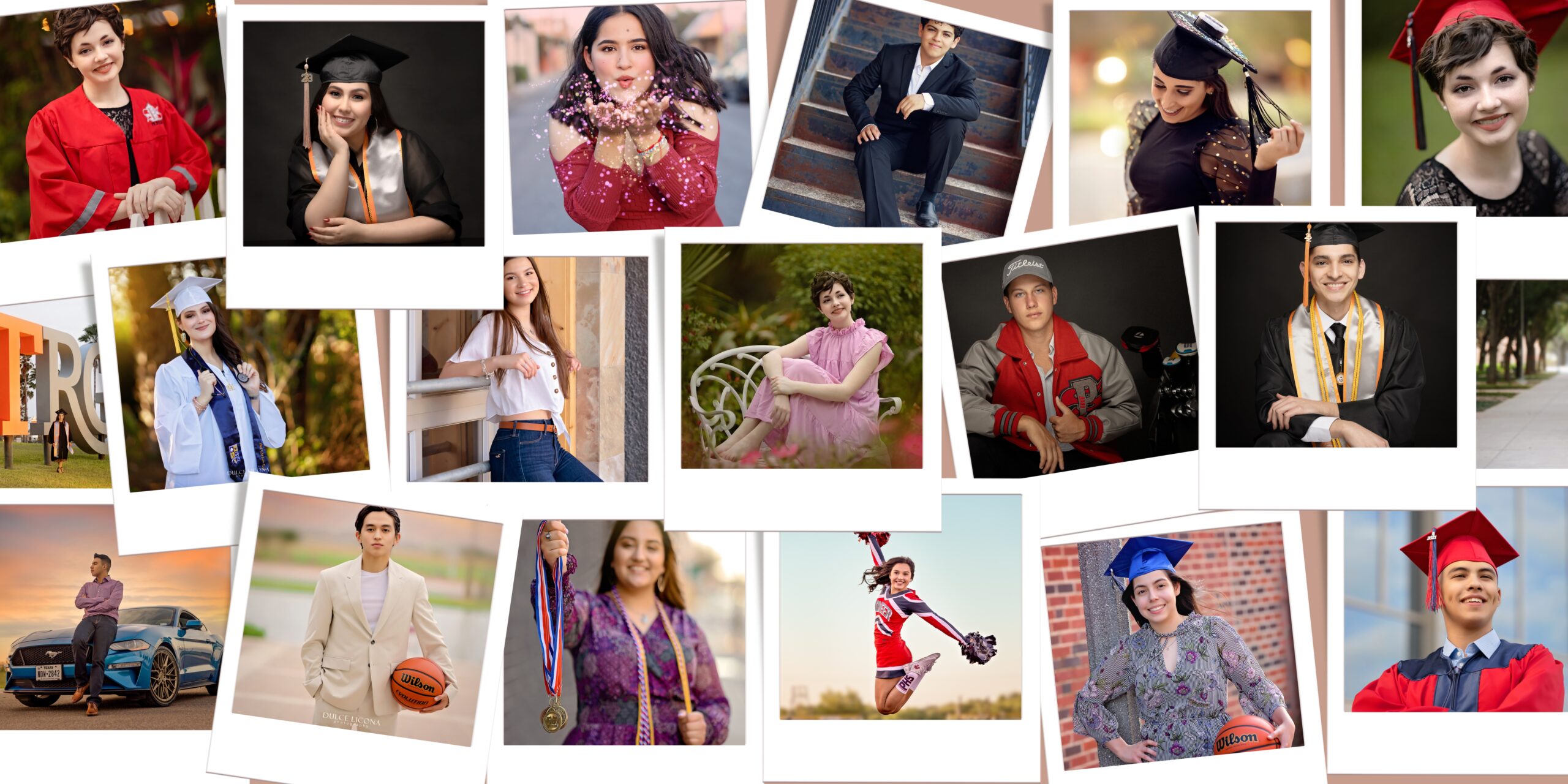 Aesthetics Floral Photo Collage Banner (1)